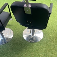 ビューティガレージ　サロンチェア　HD-178S 2脚セット　スタイリングチェア/フェイシャルチェア　美容院　美容室　理容室　業務用の画像