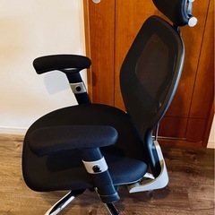 ★受付一旦停止★デスクチェア　ワークチェア　PCチェア　座面大きめの画像