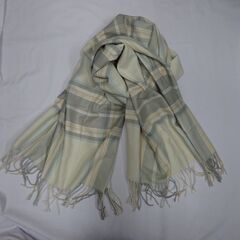 ( E-107 )GU ジーユー スタイルヒートストール チェッ...