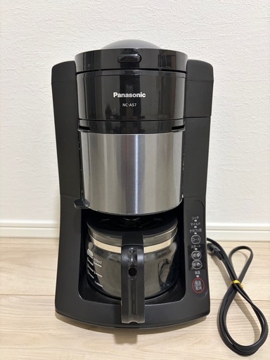 キッチン家電 【値下げ】Panasonic NC-A57 全自動コーヒーメーカー