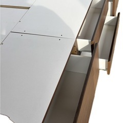 シングルベット　収納付きの画像