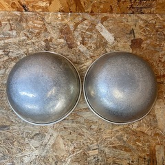 C(7748) アルミ製 ボウル 33㎝ 2個セット 調理器具 厨房用品 飲食店 店舗用 中古の画像