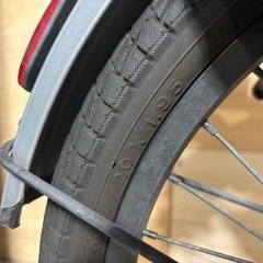 シティサイクル 20インチ 子供乗せ前後付きの画像