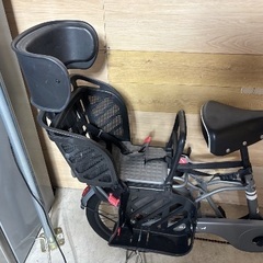 シティサイクル 20インチ 子供乗せ前後付きの画像