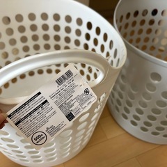 洗濯かご 2つセットの画像