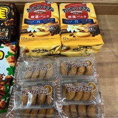 🙏決まりました②お菓子セット　チョコパン　カントリーマァム　ヤングドーナッツの画像