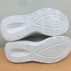 ①新品 スケッチャーズ/SKECHERS スニーカー ハンズフリー 23.5 ウィメンズ グレー 179341-GRY  箱付 札幌 西野店の画像