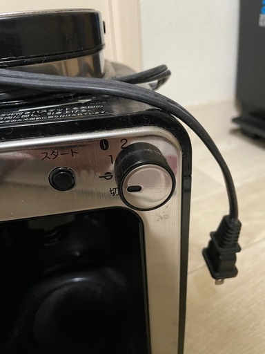 siroca crossline 全自動コーヒーメーカー (ジャンク扱い) 0円でお譲り