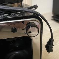 siroca crossline 全自動コーヒーメーカー (ジャンク扱い) 0円でお譲りします！の画像