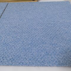 【未使用品】東リ　住宅用タイルカーペット　10枚1畳分　AK-350　ライトブルー色　４００ｘ４００ｘ１０　【非対面取引です】の画像