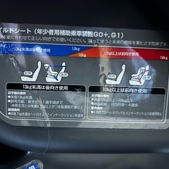 Pigeon チャイルドシートの画像