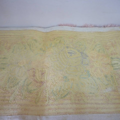 ☆ボントン　ラグ　マット　敷物　アクリル100％　滑りにくい　花柄　レトロ　50×80　hの画像