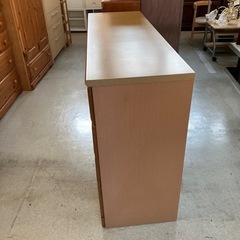 12/25まで店頭商品一部を除き半額クリスマスSALE!!開催中 　サ2512-079 ローチェスト 4段 上部3列 キズ汚れ有りの画像