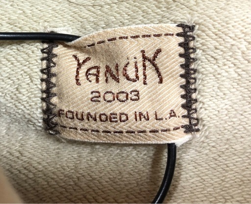 ジモティ割引有★【ジャングルジャングル岸和田店】YANUK　ヤヌーク　パーカー　ベージュ　南大阪 岸和田市 貝塚市 泉佐野市 和泉市 