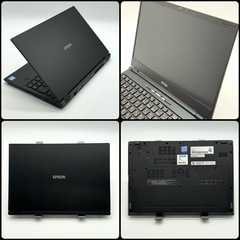 ⭐️Windows11⭐️Office2024⭐️ノートパソコンEPSON 8世代 新品NVMe 起動15秒 指紋認証 11Pro性能テストA評価の画像
