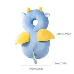 幼児の赤ちゃんの頭保護クッションバックパックウェア、幼児の赤ちゃんの頭保護パッド安全クッションの画像