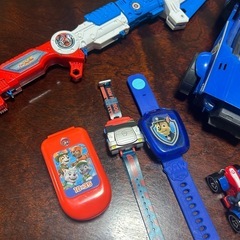 パウパトロールおもちゃ、子供用サウンドガン、トイガンセットの画像