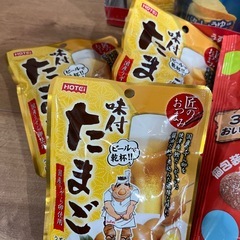 ③☆決まりました☆お菓子セット　チップスター　小さなドーナッツ　味付けたまごの画像