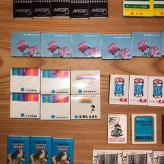 昭和レトロ マッチ箱 122個まとめ売り マッチ MG5 CABIN 北見信金 大関 ローレル 出光 朝日生命 トヨタ ノーシン 日産 北海道 北見 置戸の画像