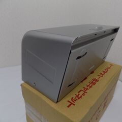 アルミ製タオルペーパーホルダー　インダストリアルペーパーウエスホルダー　インダストリアルキッチンペーパーホルダー　ガレージ作業ペーパーホルダー　巾255mm　奥行118mm　高さ150mm【非対面取引です】の画像