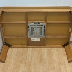ニトリ　家具調こたつテーブルの画像