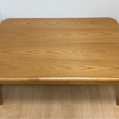 ニトリ　家具調こたつテーブル