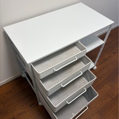 デスクワゴン　　サイドテーブルの画像