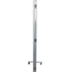 パーティション　３連　可動式　青　Ｈ1800　（在庫：2）の画像