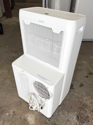 札幌市内配送可 美品 22年製 アイリスオーヤマ ポータブルクーラー IPA-2822G 7〜10畳 冷風/除湿/送風 工事不要 