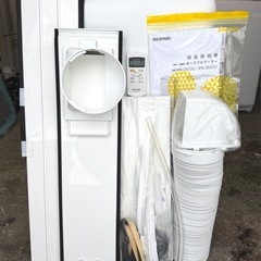 札幌市内配送可 美品 22年製 アイリスオーヤマ ポータブルクーラー IPA-2822G 7〜10畳 冷風/除湿/送風 工事不要 の画像