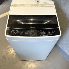 【都内送料無料】一人暮らしハイアールJW-C55D洗濯機5.5k洗いの画像
