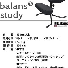 【美品】國新産業　5064　バランスチェアの画像