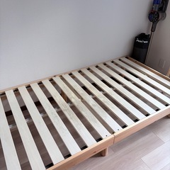 【使用履歴1年】シングルベッド分解してお渡しの画像
