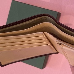 CYPRIS 2つ折り財布　ダークブラウンの画像