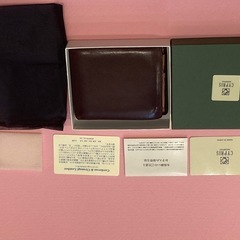 CYPRIS 2つ折り財布　ダークブラウンの画像