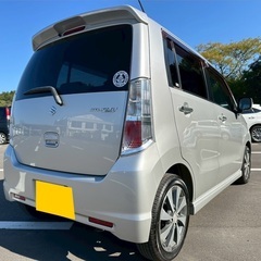 快適なターボ☆月々9千円〜分割払い可‼️ 車検2年付き！【名義変更代込み】☆スズキ ワゴンRスティングレー☆HDDナビ付き☆走行中DVD見れます☆ETC付き☆バックカメラ付き☆プッシュスタート☆ドライブレコーダー付きのフル装備☆純正アルミ☆事故修復歴無し☆そのまま乗って帰れます！の画像