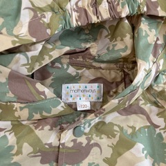 120レインコート　恐竜　の画像