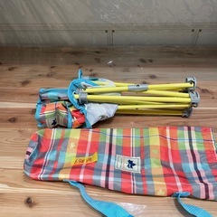 【キャンプ用品】【折りたたみ椅子】【ロゴス】※在庫２点❗️クリーニング済み【管理番号】1211 橋の画像