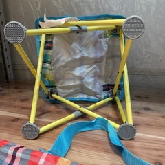 【キャンプ用品】【折りたたみ椅子】【ロゴス】※在庫２点❗️クリーニング済み【管理番号】1211 橋の画像