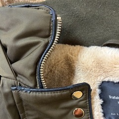 美品！ZARA極暖コート　ジャケット　Lサイズの画像