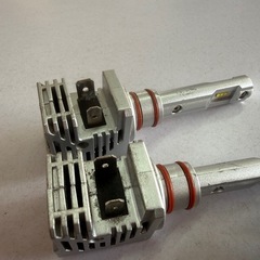 LEDヘッドライト　ホワイト6500K 55W 2個セット3000LM の画像