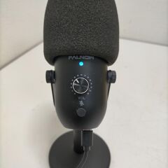 【高音質USBマイク】FALNOW MKF-01 コンデンサーマイクセット スタンド・ウインドスクリーン付属 配信・録音・ゲーム実況・オンライン会議に最適 プロ仕様モデル 251211-3Tの画像