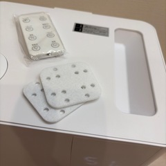 ハイブリット加湿器　 UV除菌機能付き加湿器 未使用フィルター付の画像
