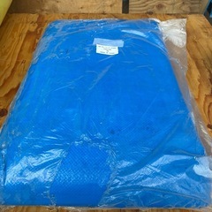 ブルーシート(多少厚手)10m×10m  未使用品の画像