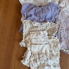 80サイズ　半袖肌着＆パジャマまとめ売りの画像