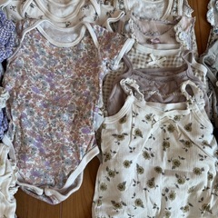 80サイズ　半袖肌着＆パジャマまとめ売りの画像