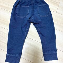 スボン120cm / ブルー / 青 / 七分丈の画像