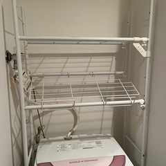 ニトリ　洗濯ラックの画像