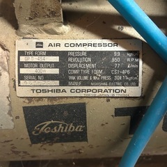 エア　コンプレッサーの画像