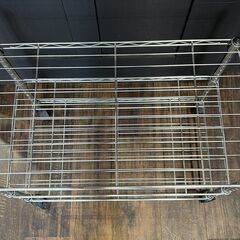 美品 アルミラック 小の画像